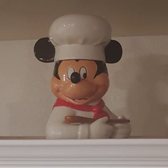 Enesco Disney Chef Mickey Mouse Cookie Jar NWT - Picture 8 of 8